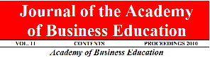 Journal of the Academy of Business Education